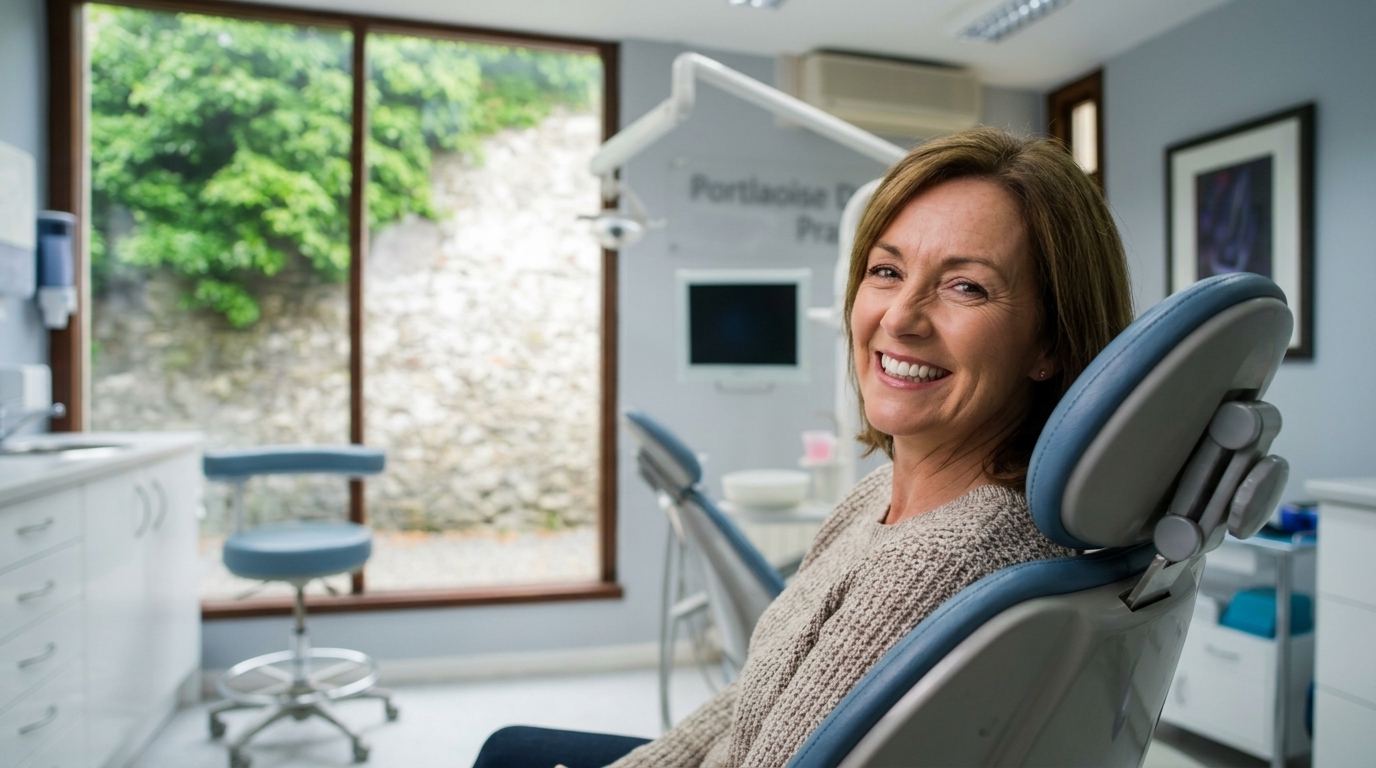 Smiling Patient Portlaoise Dental