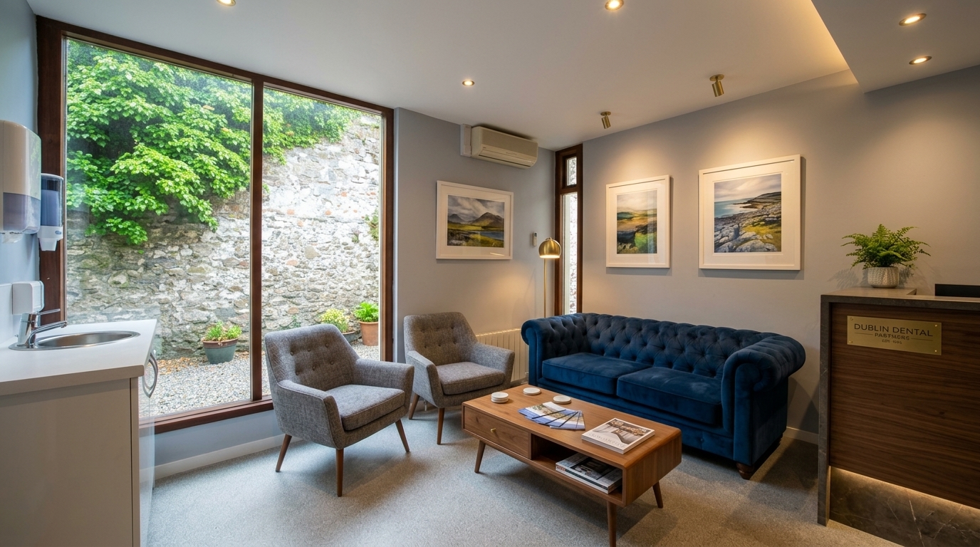 Comfortable Waiting Room Portlaoise Dental